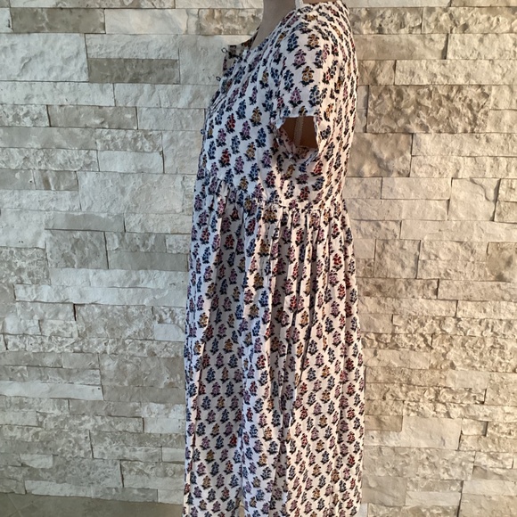 Anokhi Multi-Colored Floral Dress - Picture 6 of 10